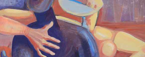 A painting by Jennifer Gimsewski